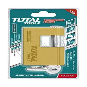 CANDADO JUMBO DE BRONCE 70MM TOTAL