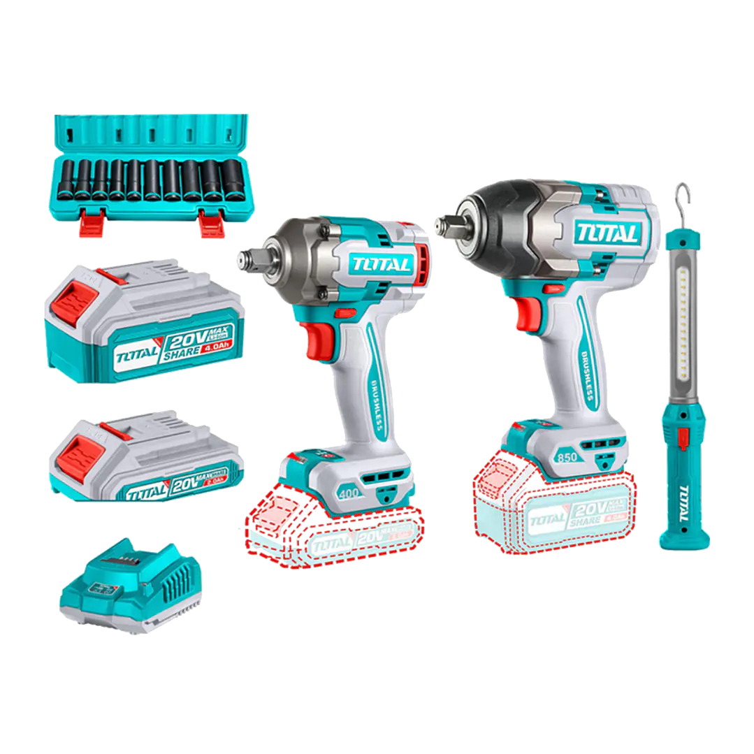 Kit de Llave de impacto 400NM+Llaver impacto 850 NM 1