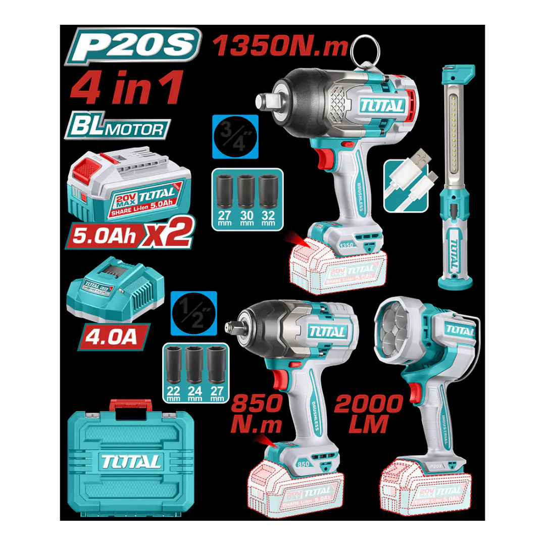 KIT X4PCS LLAVES IMPAC.1350NMY850NM+ 2 LAMPARAS 1