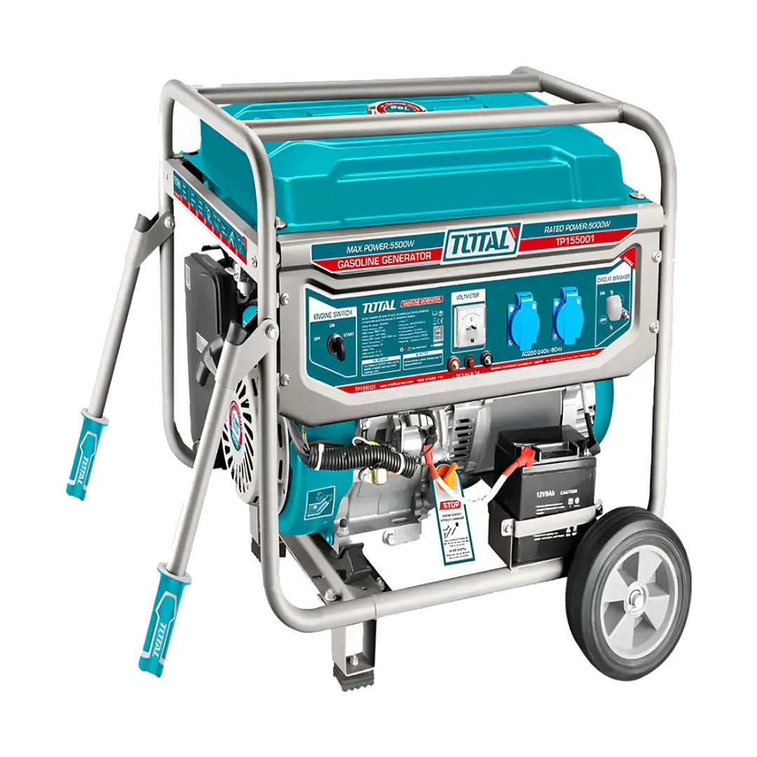 GENERADOR BENCINERO 5.0KW ARRANQUE ELECTRICO TOTAL 1