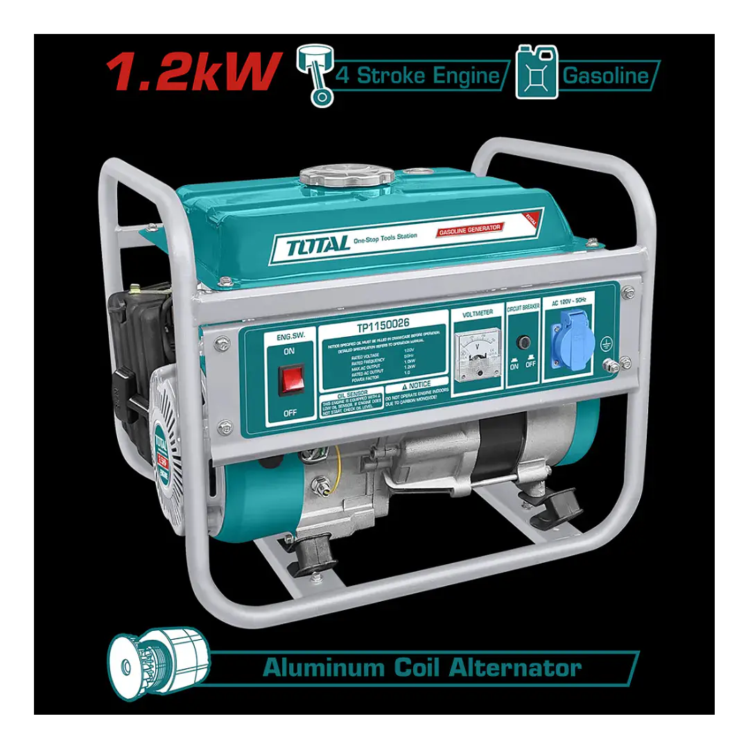 GENERADOR DE LUZ 1.2KW 1