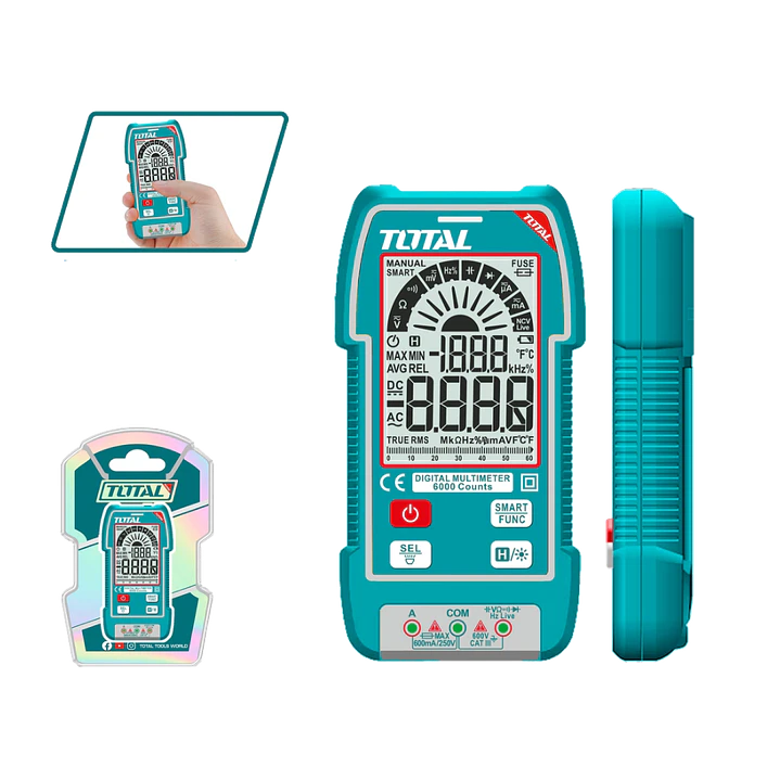 MULTITESTER DIGITAL 600V TOTAL 1