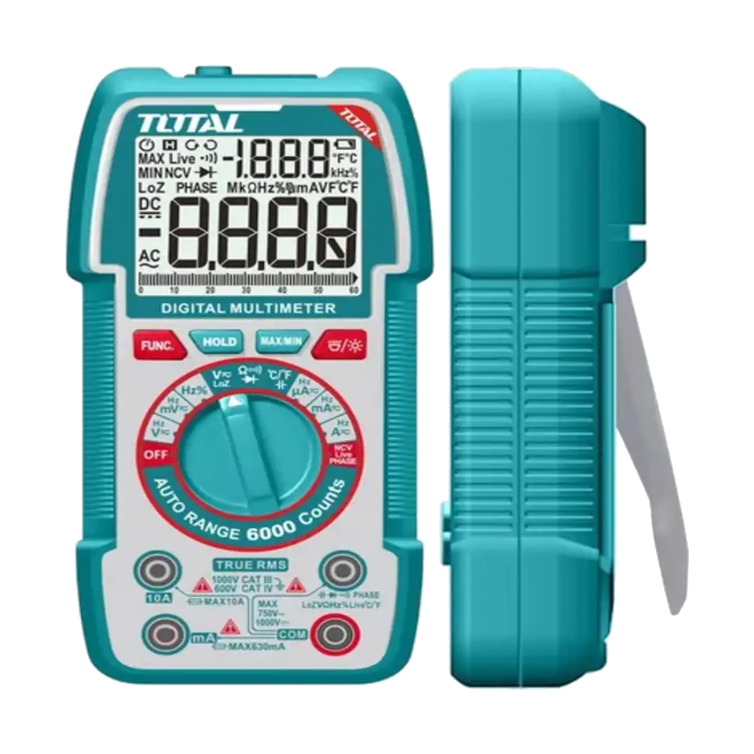 MULTITESTER DIGITAL 1000V TOTAL 1