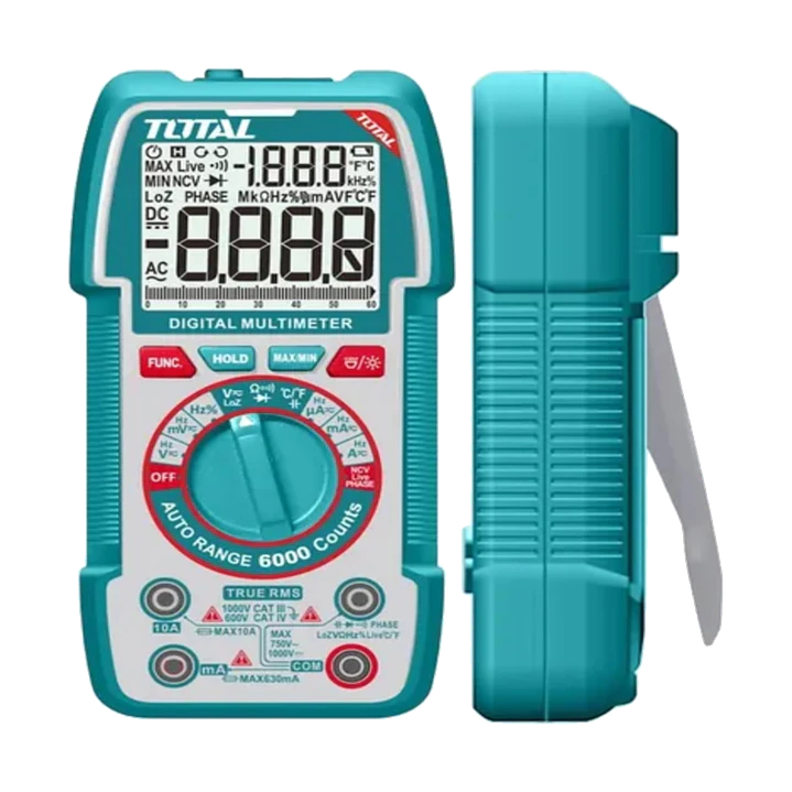 MULTITESTER DIGITAL 1000V TOTAL 1