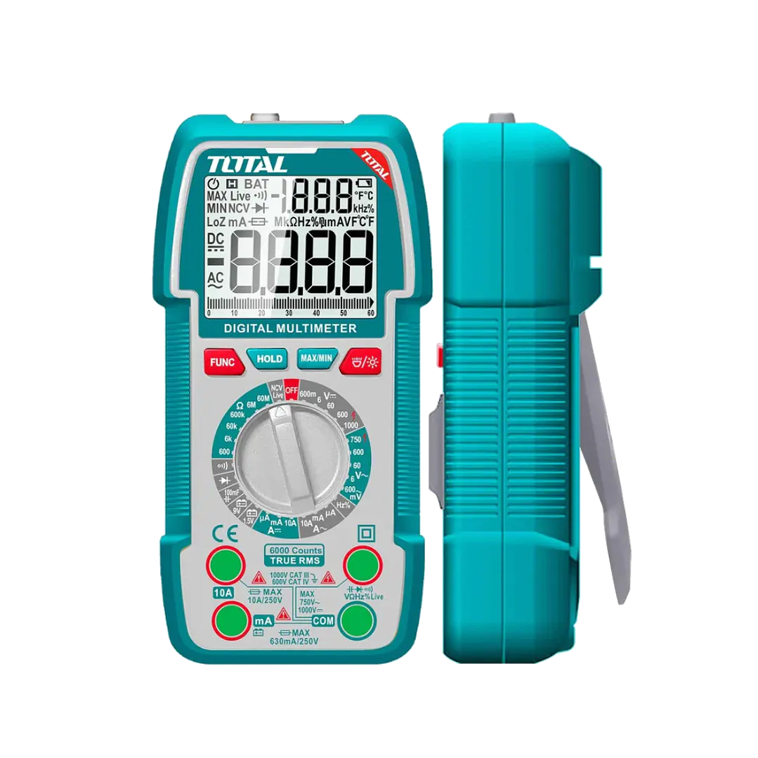 MULTITESTER DIGITAL 1000V TOTAL 1