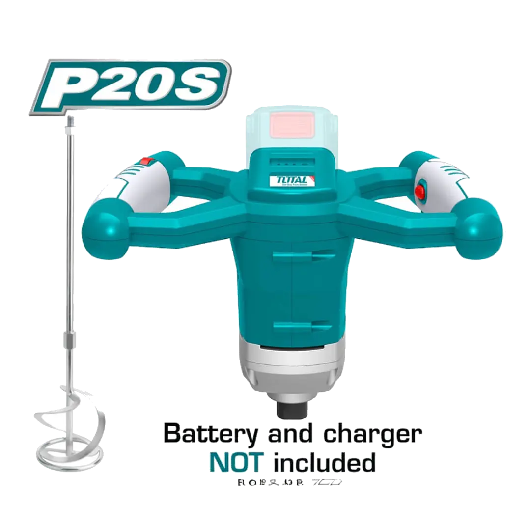 Mezcladora inalambrico Litio-ion 20V TOTAL Sin Bateria y cargador 1