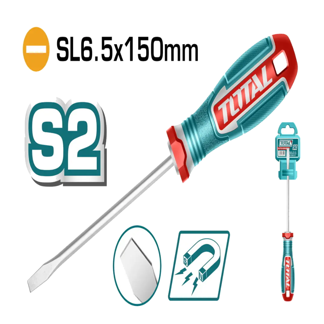DESTORNILLADOR PALETA SL6.5X150MM TOTAL 1