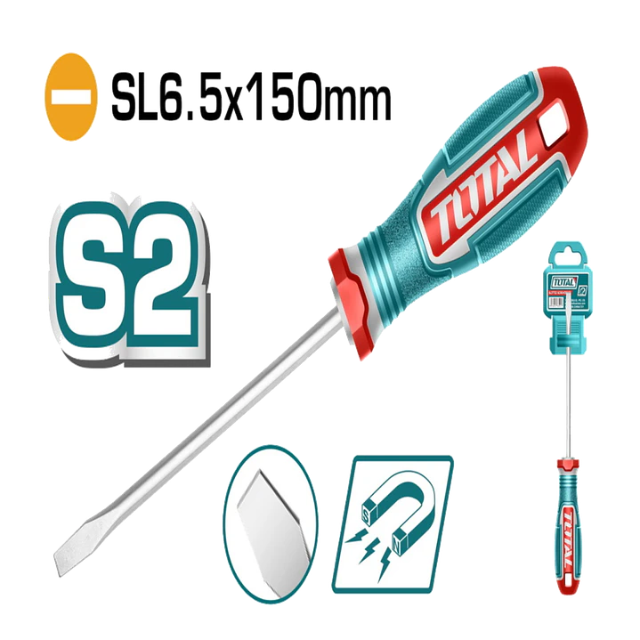 DESTORNILLADOR PALETA SL6.5X150MM TOTAL 1