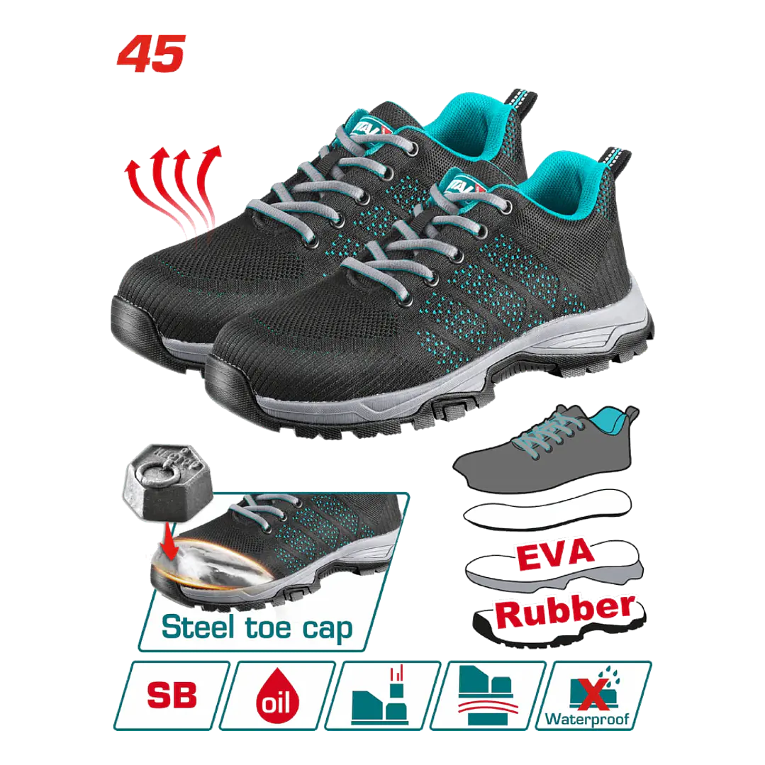 ZAPATO DE SEGURIDAD T 45 TOTAL 1