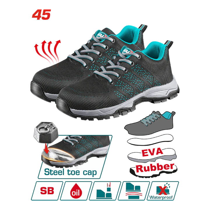 ZAPATO DE SEGURIDAD T 45 TOTAL 1