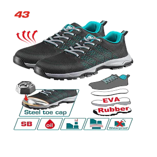 ZAPATO DE SEGURIDAD T 43 TOTAL