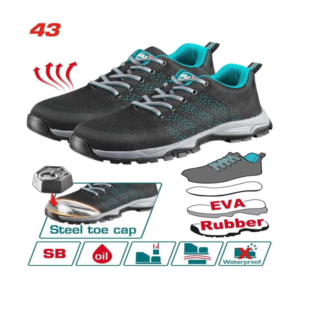 ZAPATO DE SEGURIDAD T 43 TOTAL 1