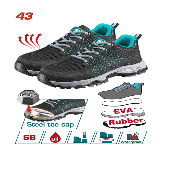 ZAPATO DE SEGURIDAD T 43 TOTAL 1