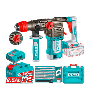 ROTOMARTILLO INALAMBRICO 42V 4.5J SDS PLUS TOTAL