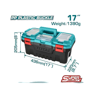 Caja Organizadora Porta Herramienta 17 PuLG Total Tpbx0171