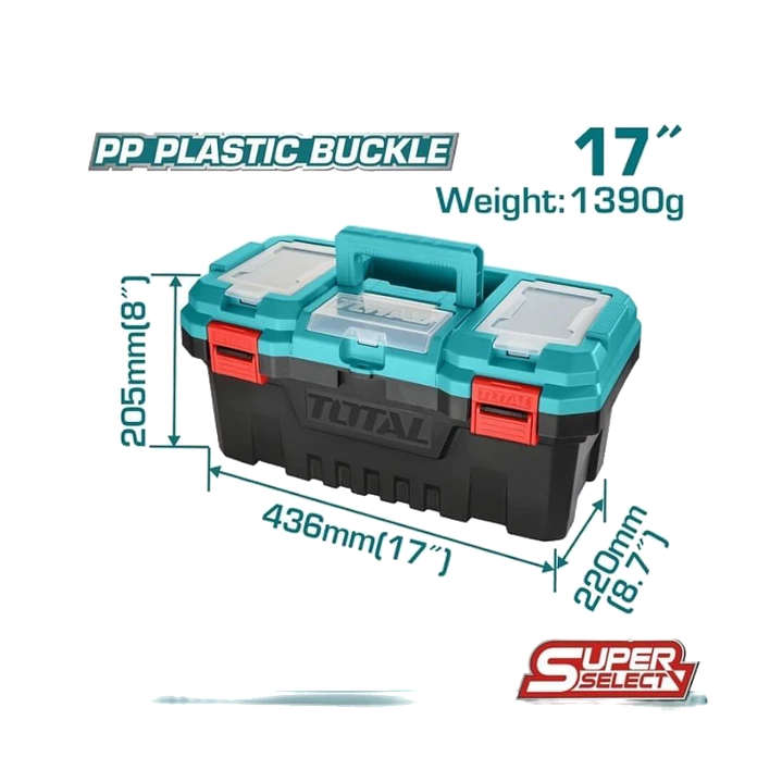 Caja Organizadora Porta Herramienta 17 PuLG Total Tpbx0171 1