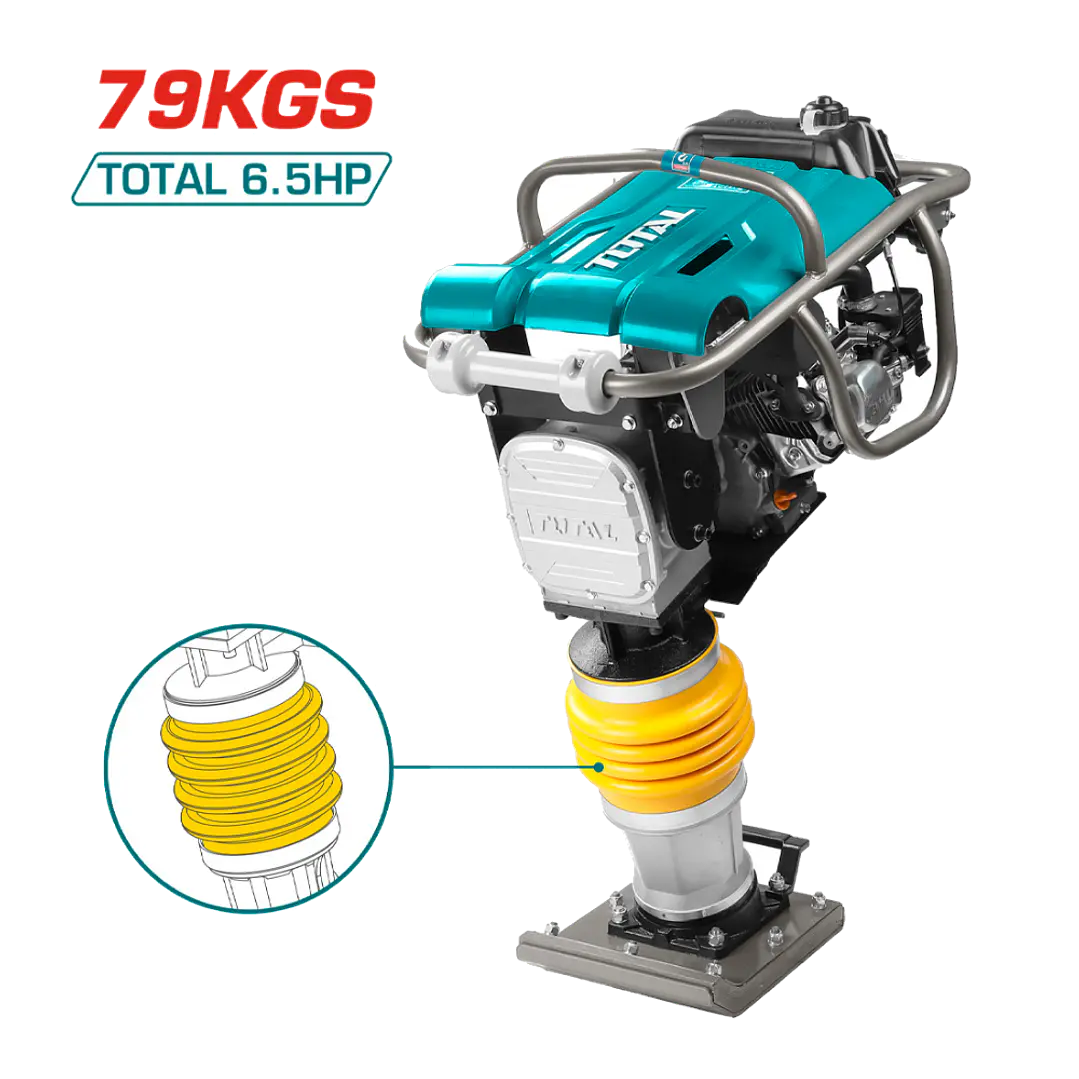 VIBROPISON COMPACTADOR BENCINERO 6.5HP 79KGS TOTAL 1
