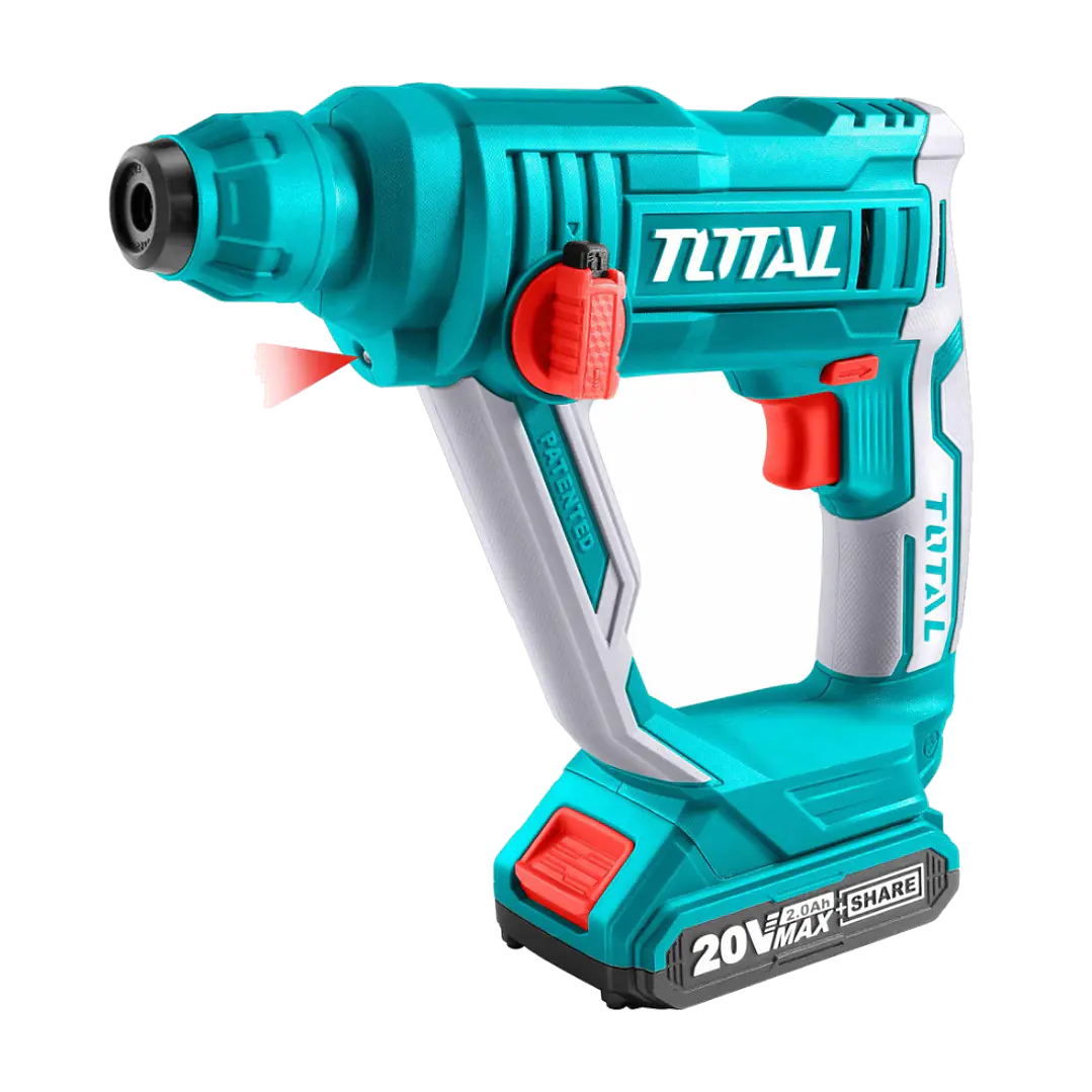 ROTOMARTILLO INALAMBRICO 20V 1,5J SDS-PLUS TOTAL SIN BATERIA SIN CARGADOR 1