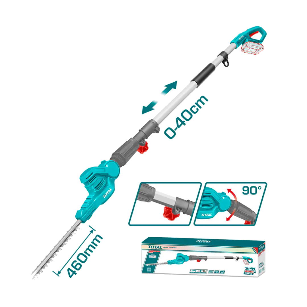 CORTASETO EXTENSIBLE INALAMBRICO 20V TOTAL SIN BATERIA SIN CARGADOR 1