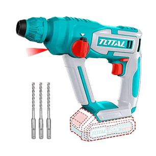 Rotomartillo Inalámbrico 20v Sds Plus Total Trhli20168