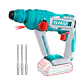 Rotomartillo Inalámbrico 20v Sds Plus Total Trhli20168 - Miniatura 1
