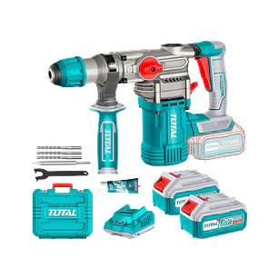 Rotomartillo A Batería 28mm Total Tools Trhli202882 Color Turquesa Frecuencia 50 60hz