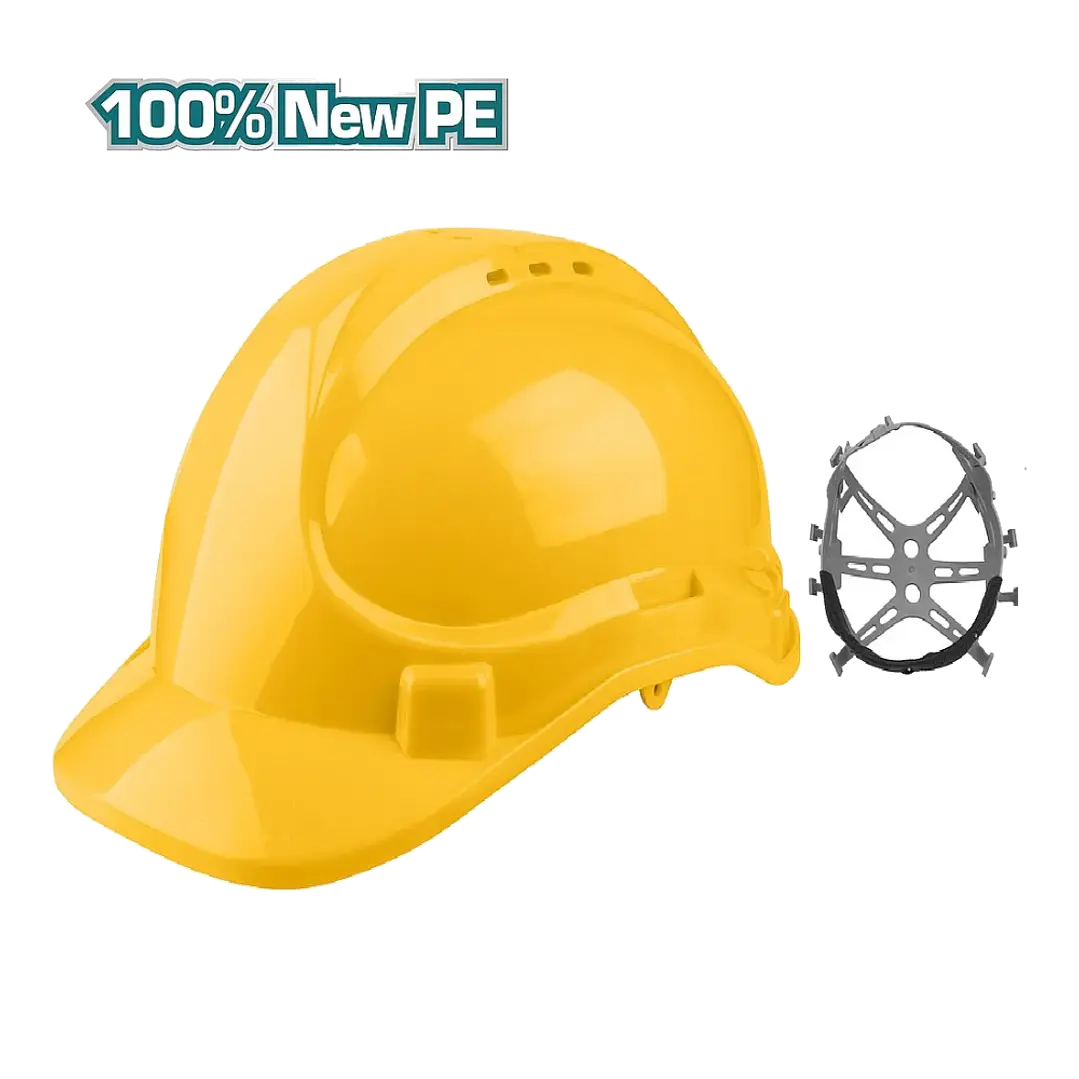 CASCO DE SEGURIDAD AMARILLO 330G TOTAL 1