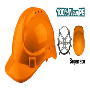 CASCO DE SEGURIDAD NARANJO 330G TOTAL