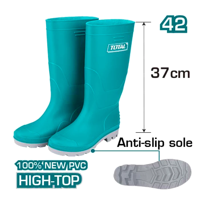 BOTAS DE AGUA T42 PVC/NITRILO TOTAL 1
