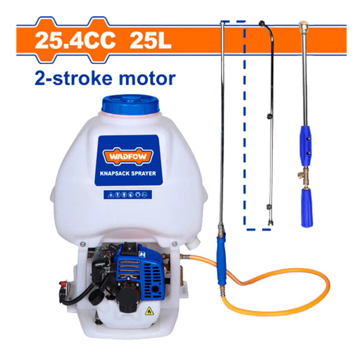 MOCHILA FUMIGADORA 25L A GASOLINA WADFOW  1