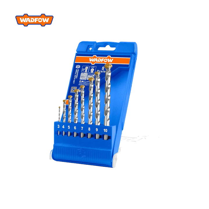 JUEGO 8 BROCAS CEMENTO WADFOW 1