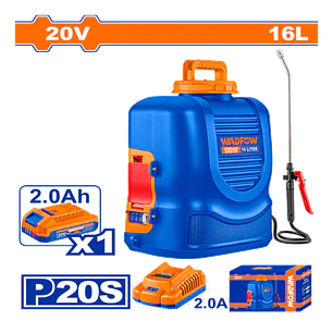 MOCHILA FUMIGADORA INALAMBRICA 20V BATY CARG WADFOW