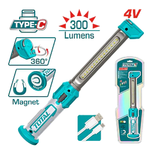 LAMPARA DE TRABAJO INALAMBRICO 3.5W 4V Total