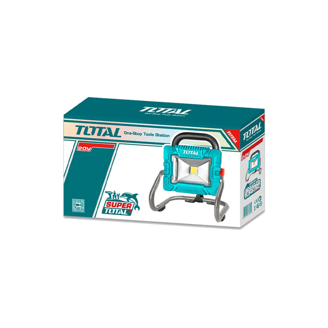 LAMPARA DE TRABAJO INALAMBRICO 20V 20W TOTAL SIN BATERIA SIN CARGADOR 1