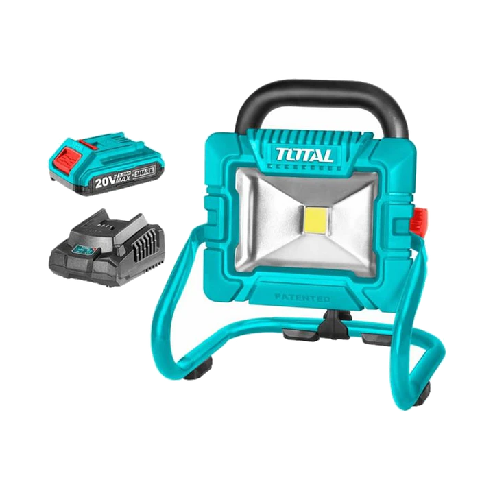 LÁMPARA DE TRABAJO INALÁM 20V 20W + CARG Y BAT 1