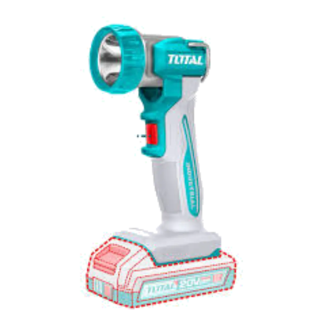 LAMPARA DE TRABAJO INALAMBRICO 8W 20V TOTAL 1