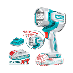 LAMPARA DE TRABAJO INALAMBRICO 20V 22.5W CON BAT Y CARG TOTAL
