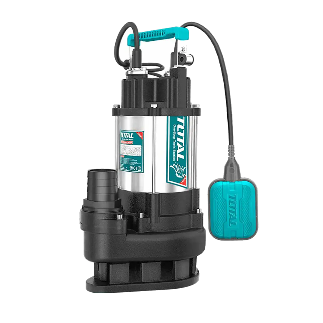 BOMBA SUMERGIBLE 750W 1HP AGUA RESIDUALES TOTAL 1