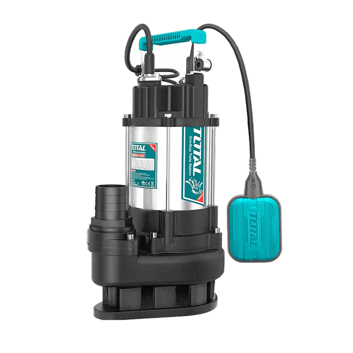 BOMBA SUMERGIBLE 750W 1HP AGUA RESIDUALES TOTAL 1