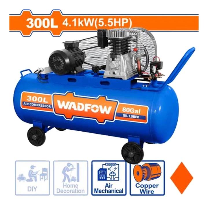 COMPRESOR DE AIRE 300L 83DB WADFOW 1