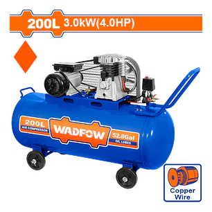 COMPRESOR DE AIRE 3000W 200L 