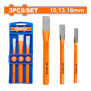 SET 3 CINCEL ACERO PLANO WADFOW