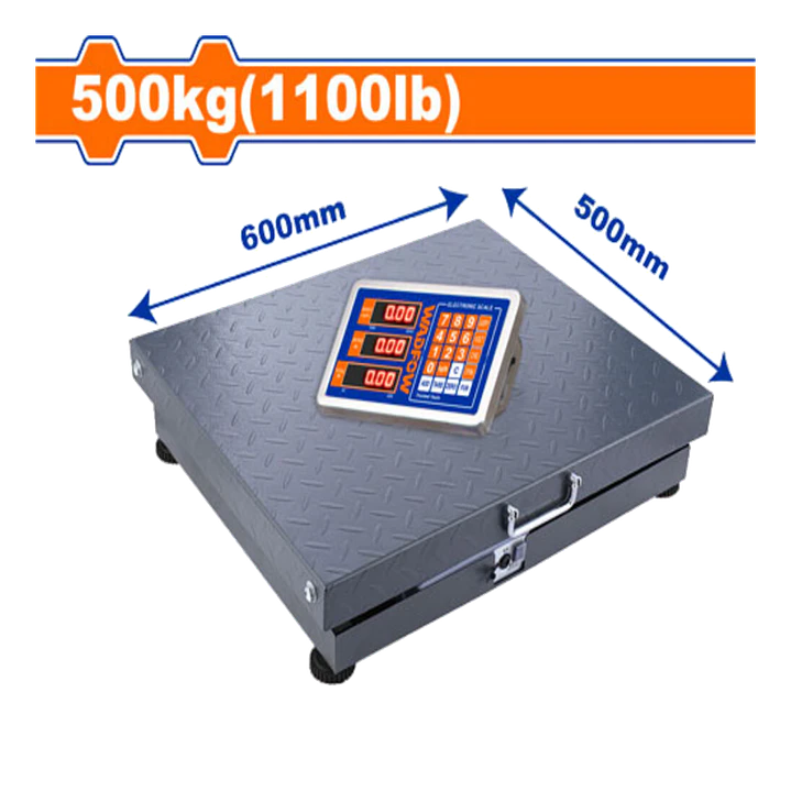 BALANZA ELECTRONICA DE PISO 500 KG WADFOW  1