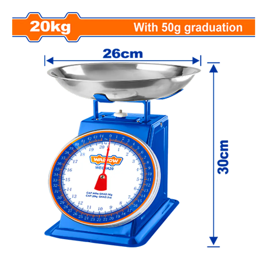 BALANZA 20KG MANUAL WADFOW 1