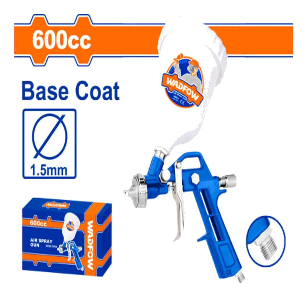PISTOLA PINTAR  VASO SUPERIOR 600ML WADFOW 1
