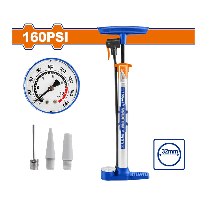 BOMBIN 160 PSI MANOMETRO WADFOW 1