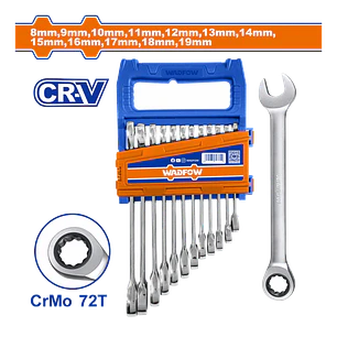 JUEGO 12 LLAVE PUNTA CORONA CR-V WADFOW