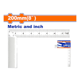ESCUADRA ALUMININO 200 MM WADFOW