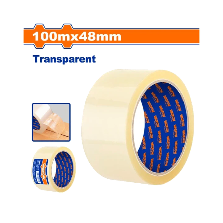 CINTA DE EMBALAJE TRASPARENTE 48MM WADFOW 1