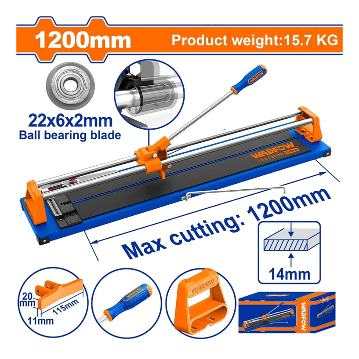 CORTACERAMICA 1200CM 14MM WADFOW 1